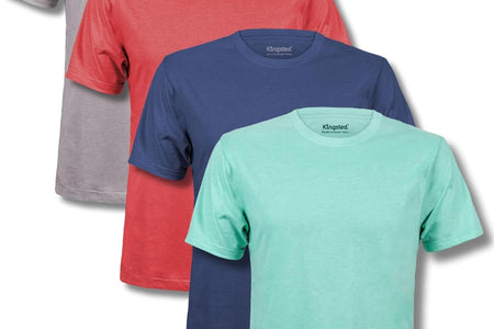 T-Shirts for Men Pack - Royally Comfortable - Soft & Fresh Premium Fabric - Well-Crafted Classic Tee