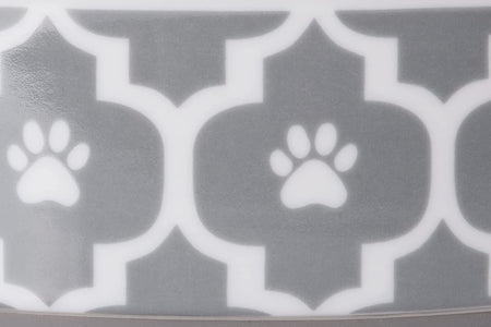 Lattice Collection Pet Bowl & Canister, Canister