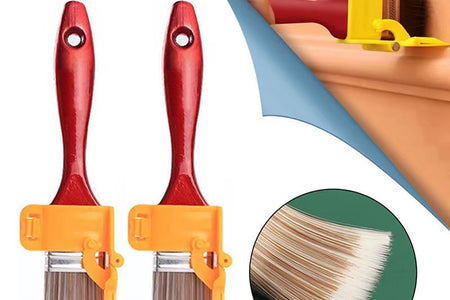 Edger Paint Brush Multifunctional Painting Brush Color Separator Interior Wall Roof Paint Brush Latex Paint Trimming Color Tool