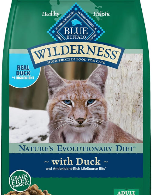 Load image into Gallery viewer, Blue Buffalo Wilderness High Protein Grain Free, Natural Adult Dry Cat Food
