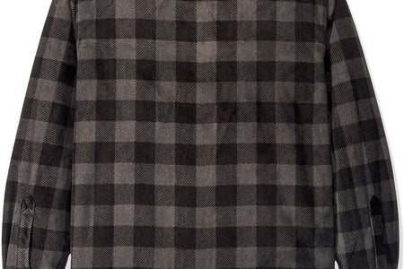 Mens Plaid Shirts for Men - Heavyweight Buffalo Plaid Fleece Shirt