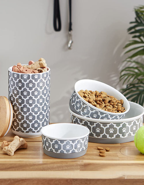 Load image into Gallery viewer, Lattice Collection Pet Bowl &amp; Canister, Canister
