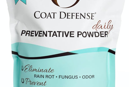 Daily Preventative Powder for Horses - Safe & Effective Equine Skin Conditioner Sweet Itch, Skin Funk, & Rain Rot - Dry Horse Shampoo, 64 Oz Formula with All Natural Ingredients